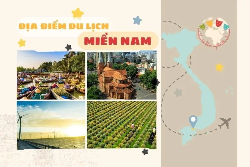 Top các địa điểm du lịch miền Nam đẹp và hấp dẫn nhất 2025