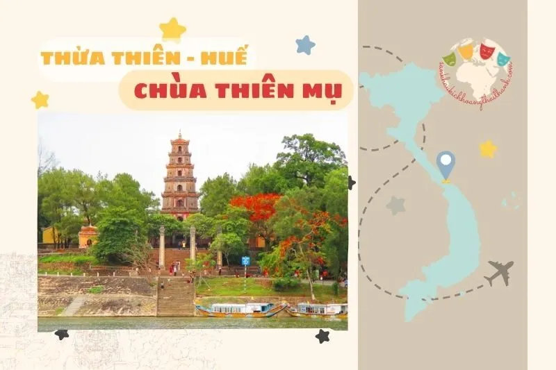 Chùa Thiên Mụ Huế: Ngôi Chùa Cổ Hơn 400 Năm | Hướng Dẫn Đường Đi