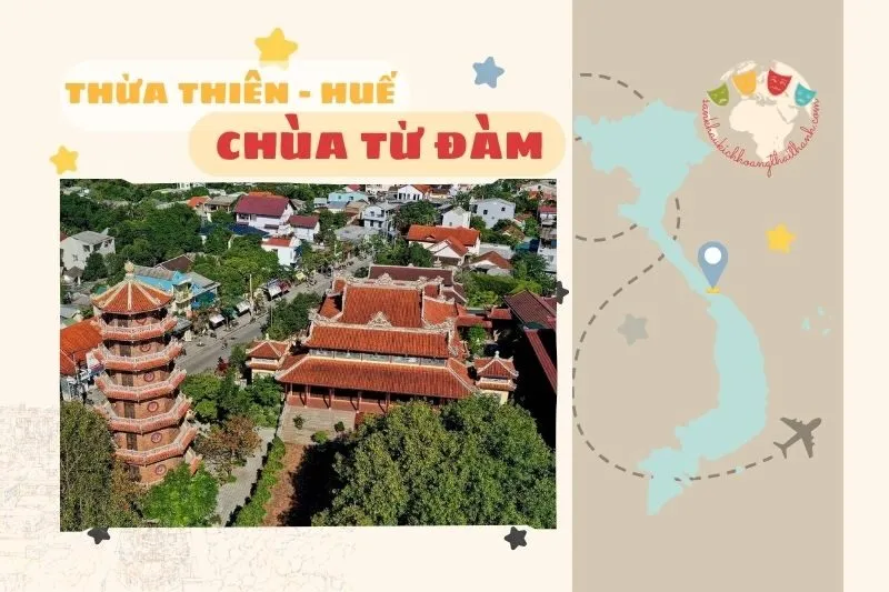 Chùa Từ Đàm Huế – Ngôi cổ tự linh thiêng và lịch sử hơn 300 năm
