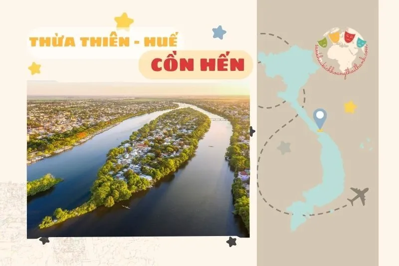 Khám Phá Cồn Hến Huế: Đảo Nhỏ Bình Yên Giữa Lòng Cố Đô