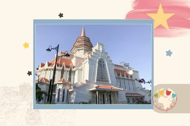 Kiến trúc độc đáo của Nhà Thờ Dòng Chúa Cứu Thế Huế