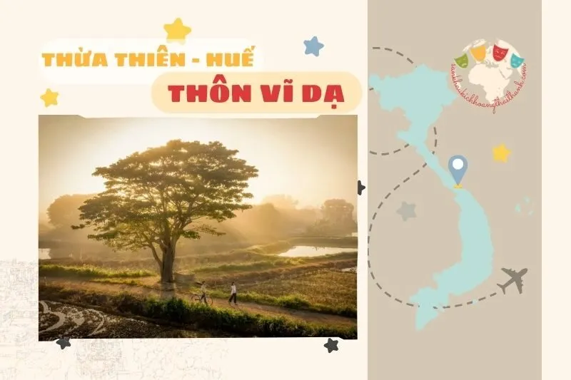 Thôn Vĩ Dạ Huế – Vẻ Đẹp Hoài Cổ Bên Dòng Sông Hương